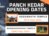 Panch Kedar Opening Dates